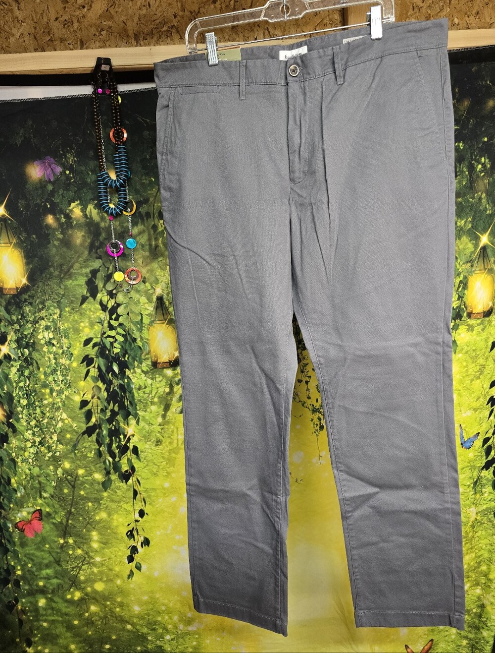 #147 Goodfellow & Co Gray Straight Chinos